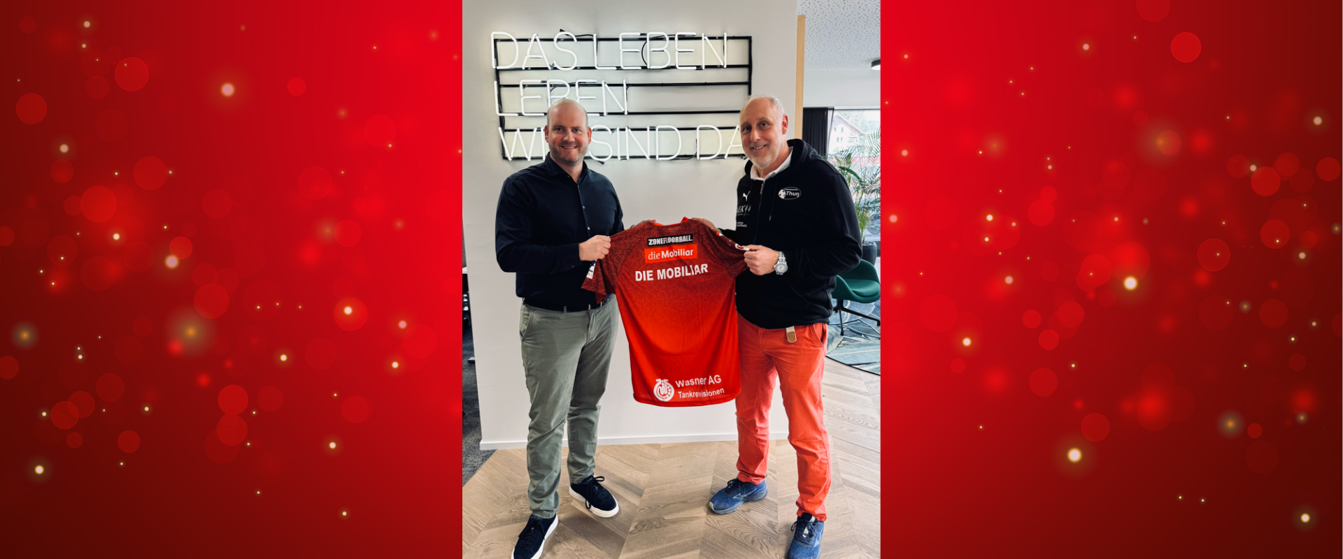 die Mobiliar Thun bleibt für zwei weitere Jahre Hauptpartnerin des UHC Thun